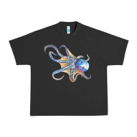 Pigment Black octopus t  shirtoctopus t  shirt Urban Heavy Tee - linhVisuals