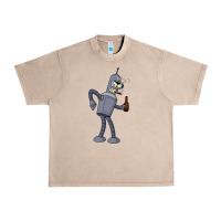French Oak futurama bender Urban Heavy Tee - linhVisuals