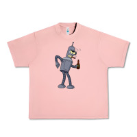Salmon futurama bender Urban Heavy Tee - linhVisuals