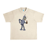 Sandshell futurama bender Urban Heavy Tee - linhVisuals