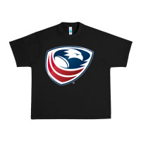 Black usa rugby Urban Heavy Tee - linhVisuals