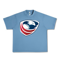 Pebble Blue usa rugby Urban Heavy Tee - linhVisuals