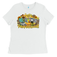White just small town paraprofessional Ladies Tee - CowhideDigitalArt