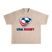 French Oak usa rugby Urban Heavy Tee - linhVisuals
