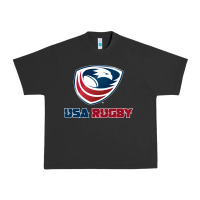 Pigment Black usa rugby Urban Heavy Tee - linhVisuals