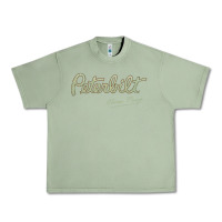 Oil Green peterbilt class pays   trucker quote Urban Heavy Tee - linhVisuals