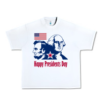White presidents day Urban Heavy Tee - linhVisuals