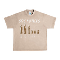 French Oak size matters Urban Heavy Tee - linhVisuals