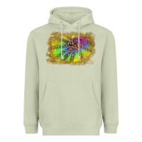 Matcha colorful glitter leopard background Heavyweight Hoodie - RanaPortraitStore