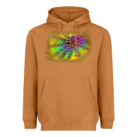 Meerkat colorful glitter leopard background Heavyweight Hoodie - RanaPortraitStore