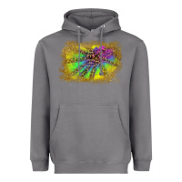 Storm colorful glitter leopard background Heavyweight Hoodie - RanaPortraitStore
