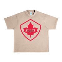 French Oak rugby canada Urban Heavy Tee - linhVisuals