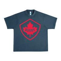 Midnight Navy rugby canada Urban Heavy Tee - linhVisuals