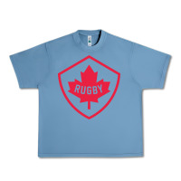 Pebble Blue rugby canada Urban Heavy Tee - linhVisuals