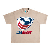 French Oak usa rugby Urban Heavy Tee - linhVisuals
