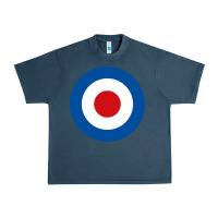Midnight Navy suitable-the-who-target-worn Urban Heavy Tee - linhVisuals