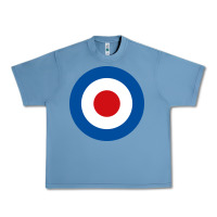 Pebble Blue suitable-the-who-target-worn Urban Heavy Tee - linhVisuals