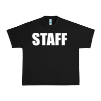 Black staff Urban Heavy Tee - linhVisuals