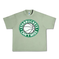 Oil Green starbuckets can't Urban Heavy Tee - linhVisuals
