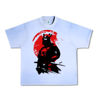 Grape Ice samurai warrior Urban Heavy Tee - linhVisuals