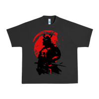 Pigment Black samurai warrior Urban Heavy Tee - linhVisuals