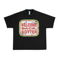 Black welcome back, kotter Urban Heavy Tee - linhVisuals