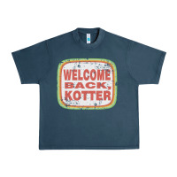 Midnight Navy welcome back, kotter Urban Heavy Tee - linhVisuals
