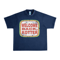 Navy welcome back, kotter Urban Heavy Tee - linhVisuals