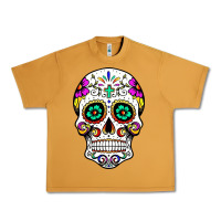 Peanut Butter sugar skull Urban Heavy Tee - linhVisuals