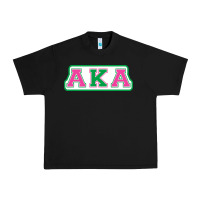Black alpha kappa aka Urban Heavy Tee - linhVisuals