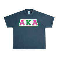Midnight Navy alpha kappa aka Urban Heavy Tee - linhVisuals