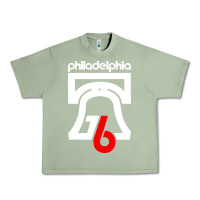 Oil Green philadelphia vintage liberty bell Urban Heavy Tee - linhVisuals