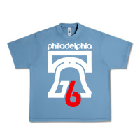 Pebble Blue philadelphia vintage liberty bell Urban Heavy Tee - linhVisuals