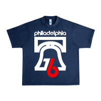 Navy philadelphia vintage liberty bell Urban Heavy Tee - linhVisuals
