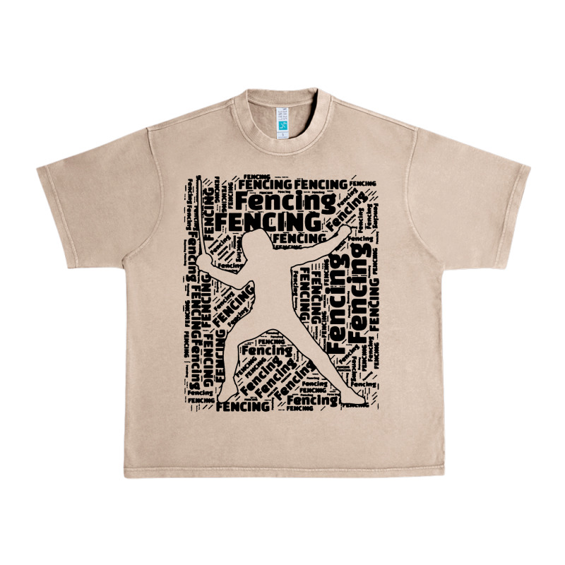 Fencing Sport Urban Heavy Tee by linhVisuals | Teevron
