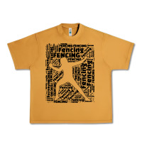 Peanut Butter fencing sport Urban Heavy Tee - linhVisuals