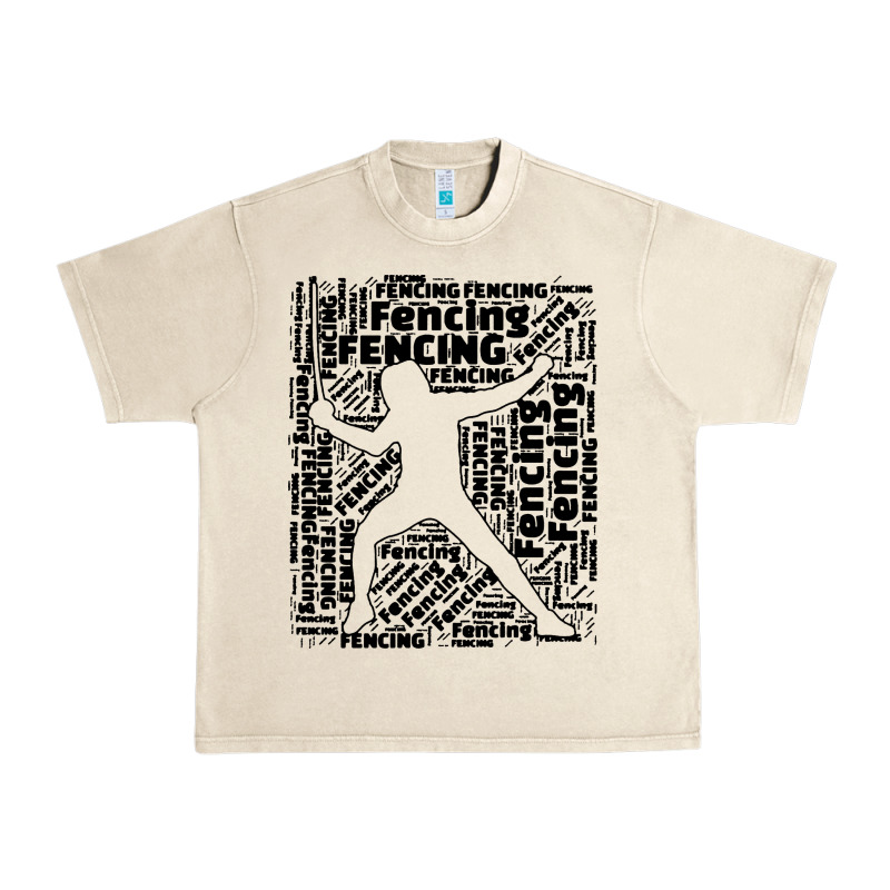 Fencing Sport Urban Heavy Tee by linhVisuals | Teevron