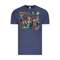 Vintage Denim easter Vintage Tee - CowhideDigitalArt