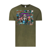 Vintage Olive easter Vintage Tee - CowhideDigitalArt