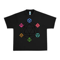 Black minimal dnd Urban Heavy Tee - linhVisuals