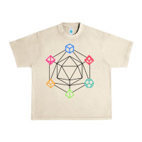 Sandshell minimal dnd Urban Heavy Tee - linhVisuals
