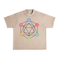 French Oak minimal dnd Urban Heavy Tee - linhVisuals