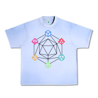 Grape Ice minimal dnd Urban Heavy Tee - linhVisuals