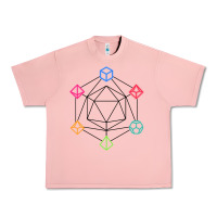 Salmon minimal dnd Urban Heavy Tee - linhVisuals