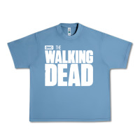 Pebble Blue the walking dead blood Urban Heavy Tee - linhVisuals