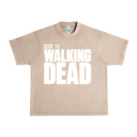 French Oak the walking dead blood Urban Heavy Tee - linhVisuals