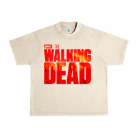 Sandshell the walking dead blood Urban Heavy Tee - linhVisuals