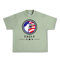 Oil Green peacemaker eagly Urban Heavy Tee - linhVisuals