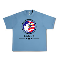 Pebble Blue peacemaker eagly Urban Heavy Tee - linhVisuals