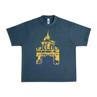 Midnight Navy universite paris la sorbonne Urban Heavy Tee - linhVisuals